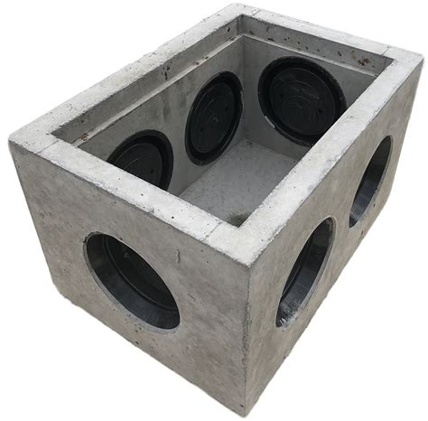 distribution box concrete|concrete septic distribution box.